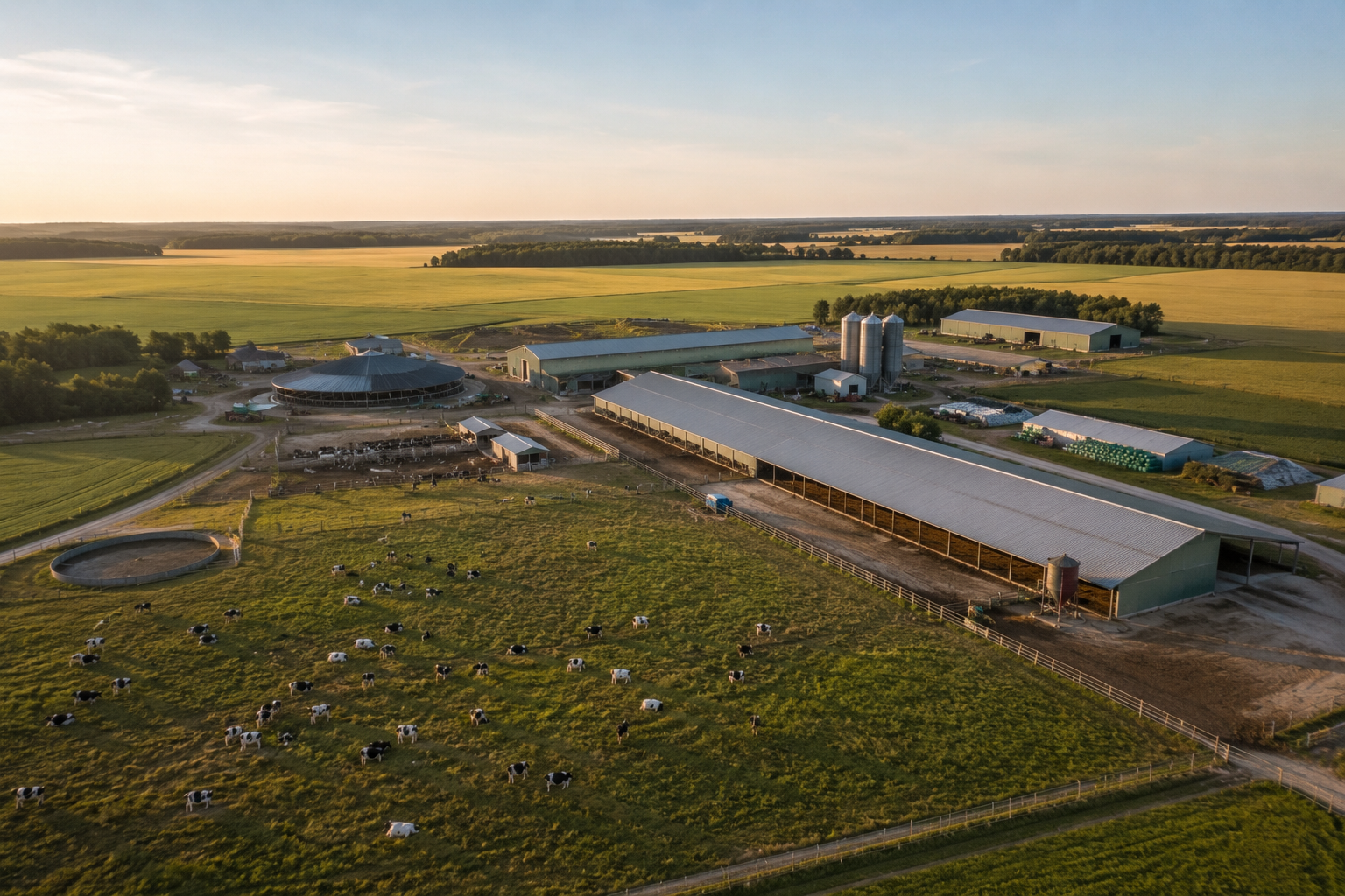 VIDZEME — Dairy & Crop Farm | ~950 ha + 500 head of cattle